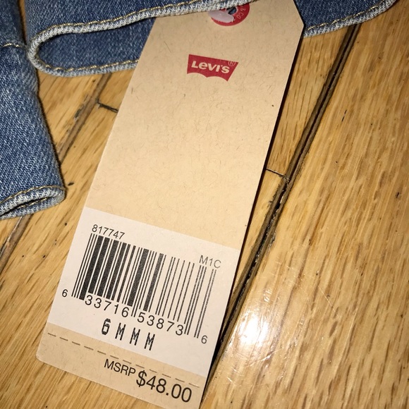 🆕 LEVI’S JEAN JACKET SZ 6 - Picture 6 of 6